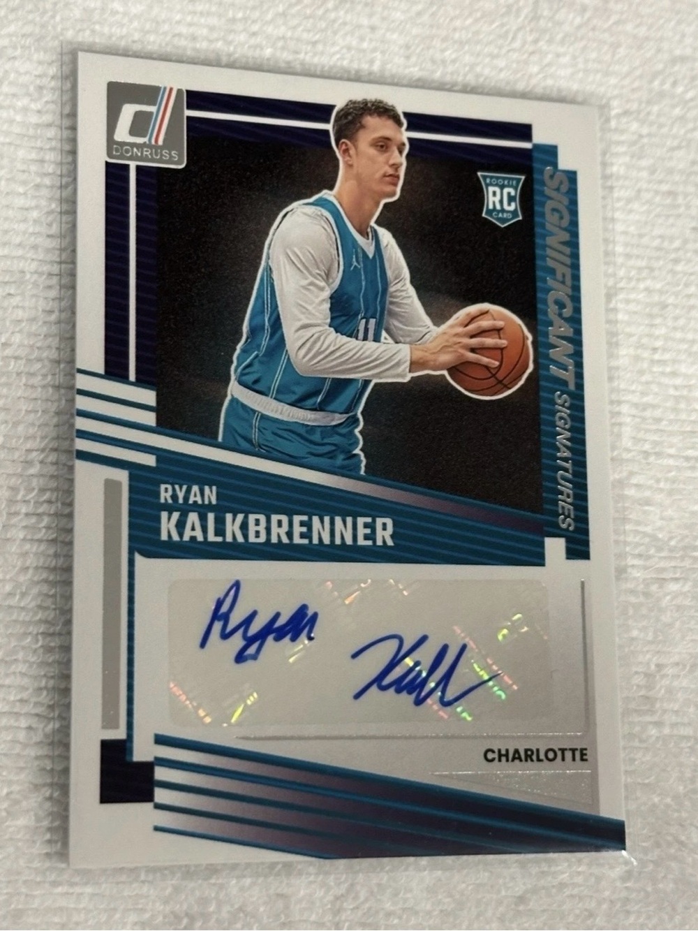 2025-26 Panini Donruss - Significant Signatures Ryan Kalkbrenner #SS-RYK (RC)